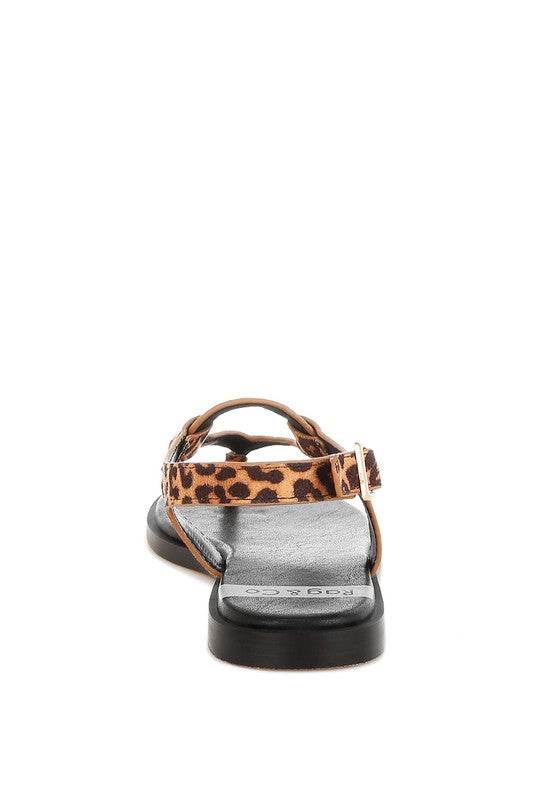 Venusa Leopard Print Buckled Flats - Shop Style & More | Fresh Looks, Everyday Deals & Free Shipping
