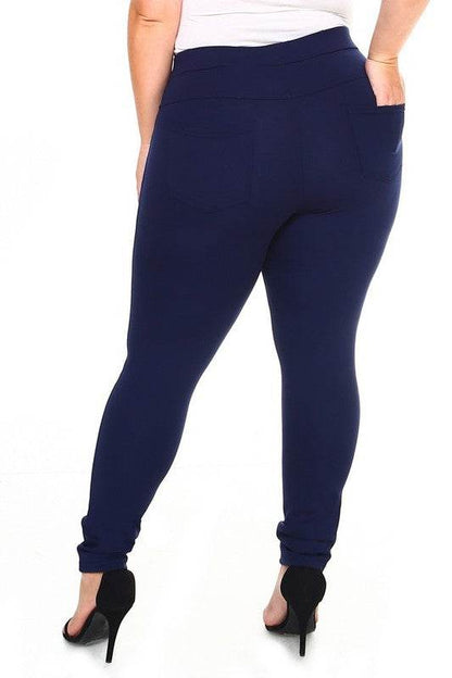 Lady's Plus Size Ponte Pants - PLUS SIZE - Shop Style & More | Fresh Looks, Everyday Deals & Free Shipping
