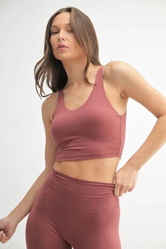 MONO B Venice Cloud Light U-back Active Tank - Shop Style & More | Fresh Looks, Everyday Deals & Free Shipping