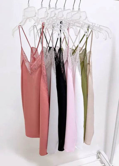 BiBi Lace Cami Solid Tank Top - Shop Style & More | Fresh Looks, Everyday Deals & Free Shipping