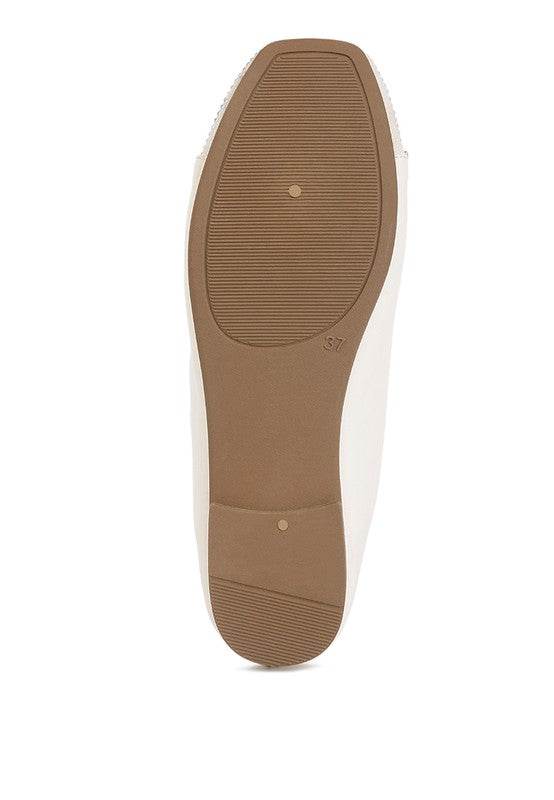 Aine Rhinestones Embellished Toe Cap Ballerinas - Shop Style & More | Fresh Looks, Everyday Deals & Free Shipping