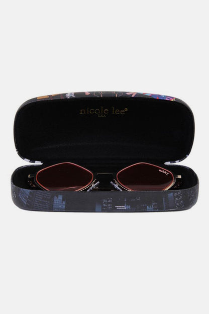 Nicole Lee USA Metal Frame Geometric Sunglasses - Shop Style & More | Fresh Looks, Everyday Deals & Free Shipping