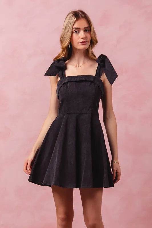 SO ME Fit and Flare Washed Gameday Dress - Shop Style & More | Fresh Looks, Everyday Deals & Free Shipping