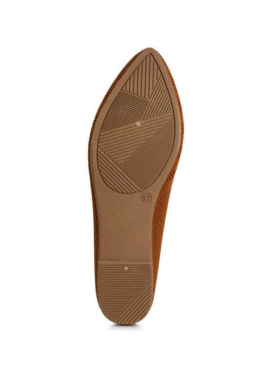 Akili Knit Textile Solid Flats - Shop Style & More | Fresh Looks, Everyday Deals & Free Shipping