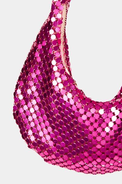 Fame Sequin Disc Handbag Bags