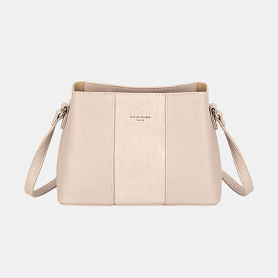 David Jones PU Leather Crossbody Bag Natural One Size Bags