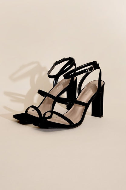 DEVIN-8 Ankle Strap Heels Heels