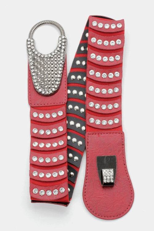 Crystal Fashion Stretchy Belt - Shop Style & More | Fresh Looks, Everyday Deals & Free Shipping