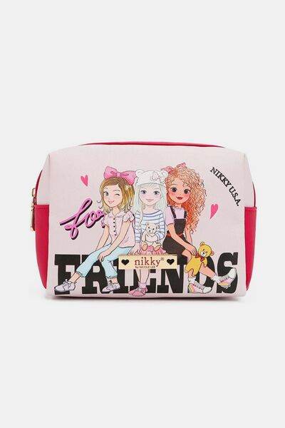 Nicole Lee USA Printed Extra Large Cosmetic Pouch - Shop Style & More | Fresh Looks, Everyday Deals & Free Shipping