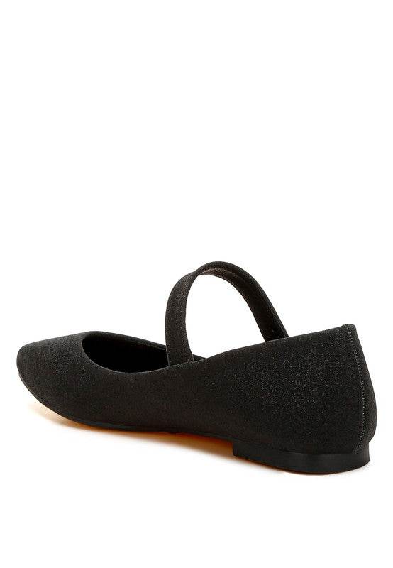 Herma Glitter Pin Buckle Ballerinas - Shop Style & More | Fresh Looks, Everyday Deals & Free Shipping