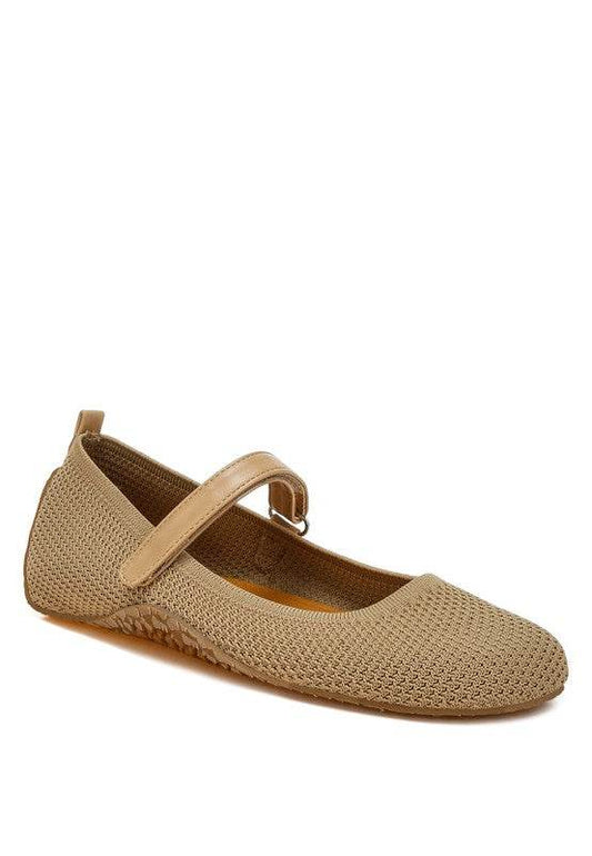 Nordeux Velcro Strap Mary Jane Ballerinas - Shop Style & More | Fresh Looks, Everyday Deals & Free Shipping