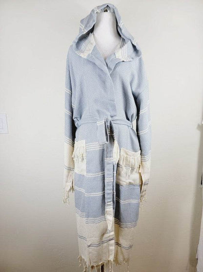Unisex Robe, Beach or spa Robe with pockets - Sky - Shop Style & More | Fresh Looks, Everyday Deals & Free Shipping