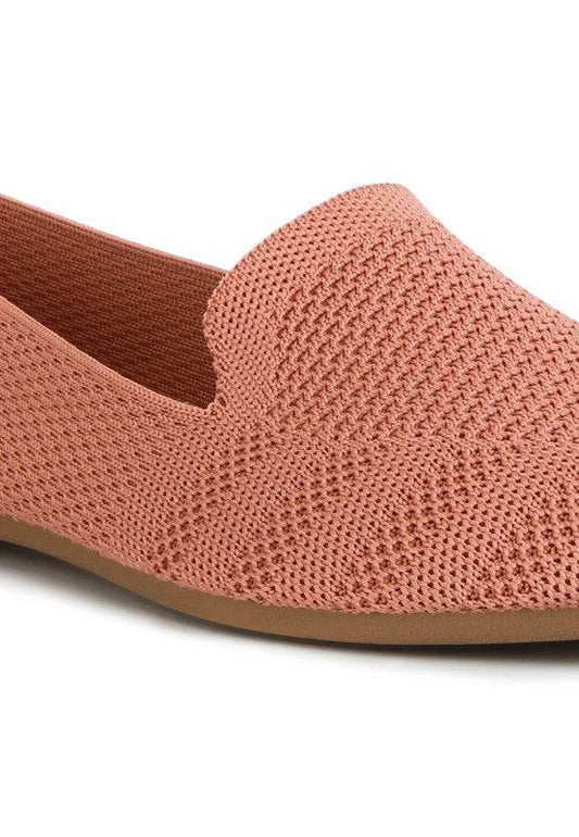 Akili Knit Textile Solid Flats - Shop Style & More | Fresh Looks, Everyday Deals & Free Shipping