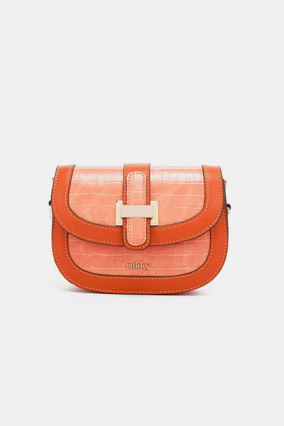 Nicole Lee USA Croc Embossed Crossbody Bag Bags