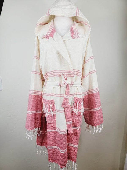 Unisex Robe, Beach or spa Robe with pockets - Red - Shop Style & More | Fresh Looks, Everyday Deals & Free Shipping