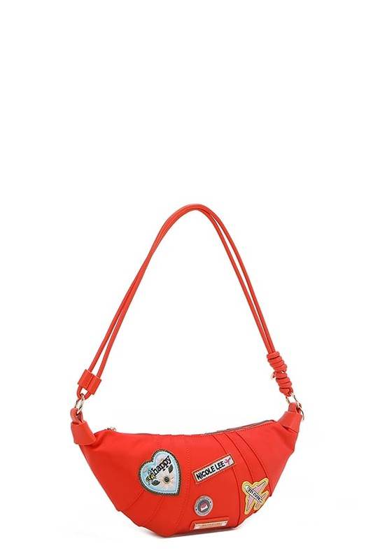 Nicole Lee USA Color Patch Croissant Bag - Shop Style & More | Fresh Looks, Everyday Deals & Free Shipping