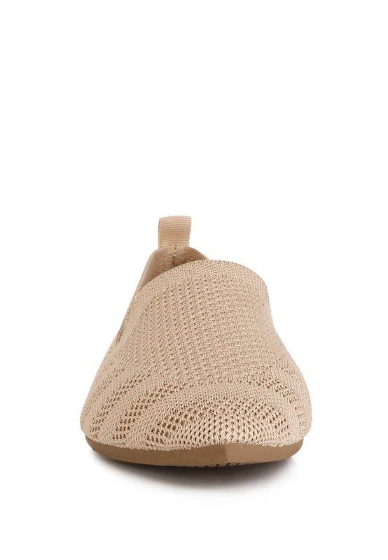 Akili Knit Textile Solid Flats - Shop Style & More | Fresh Looks, Everyday Deals & Free Shipping