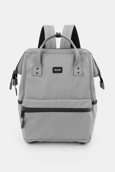 Himawari Waterproof Backpack Bag with External USB Port Gray One Size Bags