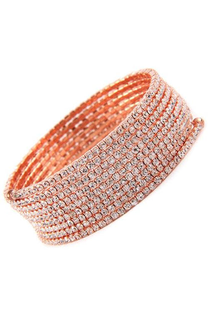 SPARKLY RHINESTONE CUFF BRACELET - Shop Style & More | Fresh Looks, Everyday Deals & Free Shipping