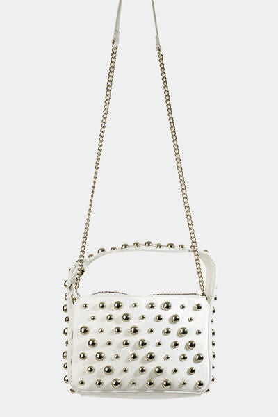 Fame Ball Studded Square Handbag Bags