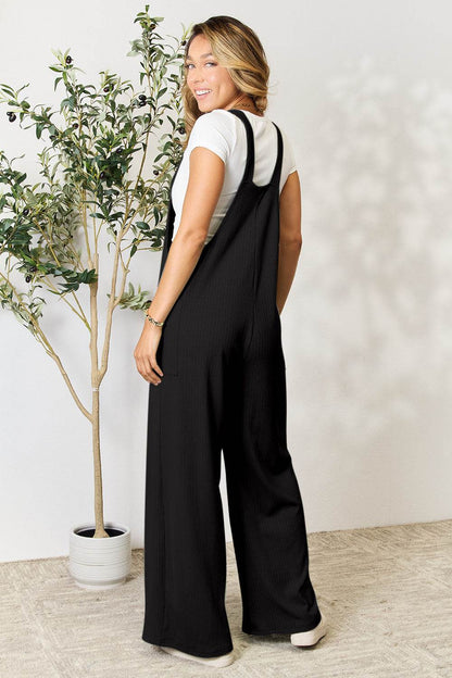 Double Take Full Size Wide Strap Overall with Pockets - Shop Style & More | Fresh Looks, Everyday Deals & Free Shipping