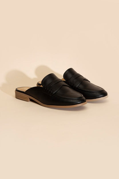 PERKS-S Flat Mules Sandals