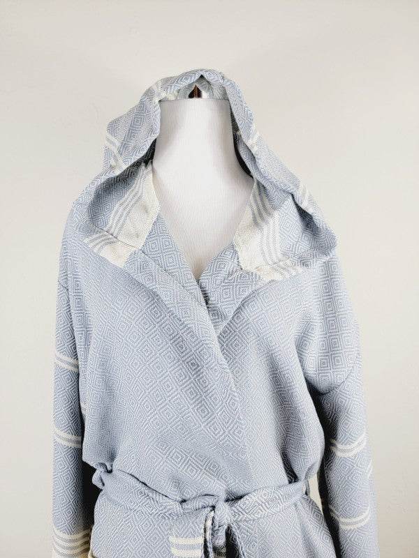 Unisex Robe, Beach or spa Robe with pockets - Sky - Shop Style & More | Fresh Looks, Everyday Deals & Free Shipping