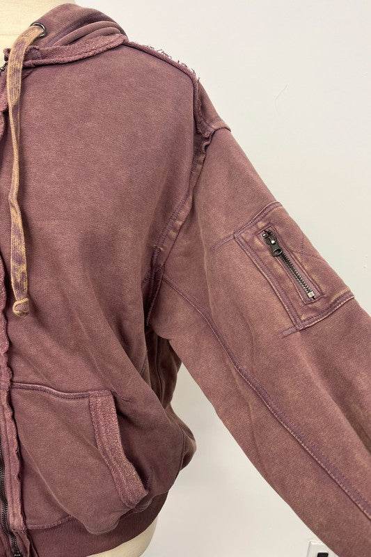 Fiori Hoodie Jacket - Shop Style & More | Fresh Looks, Everyday Deals & Free Shipping