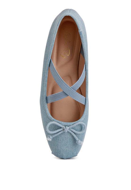 Arimer Criss Cross Strap Ballet Flats - Shop Style & More | Fresh Looks, Everyday Deals & Free Shipping