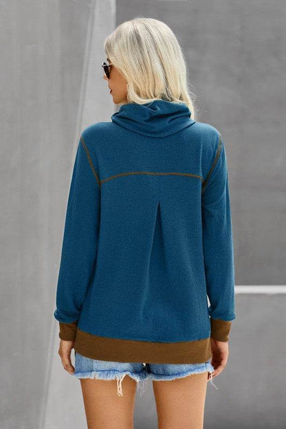 Trutle Neck Long Sleeves Top - Shop Style & More | Fresh Looks, Everyday Deals & Free Shipping