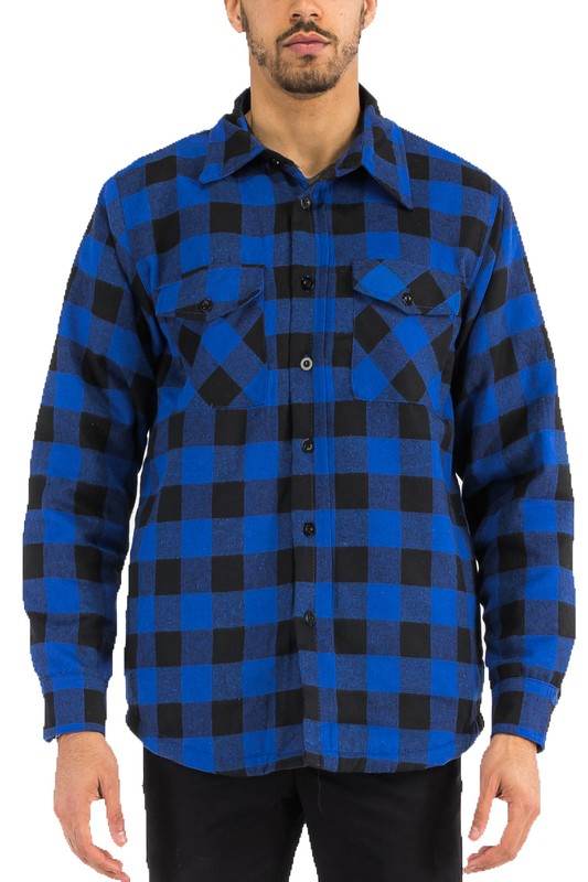 Mens Quilted Padded Flannel - Shop Style & More | Fresh Looks, Everyday Deals & Free Shipping