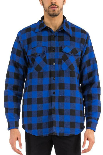 Mens Quilted Padded Flannel - Shop Style & More | Fresh Looks, Everyday Deals & Free Shipping