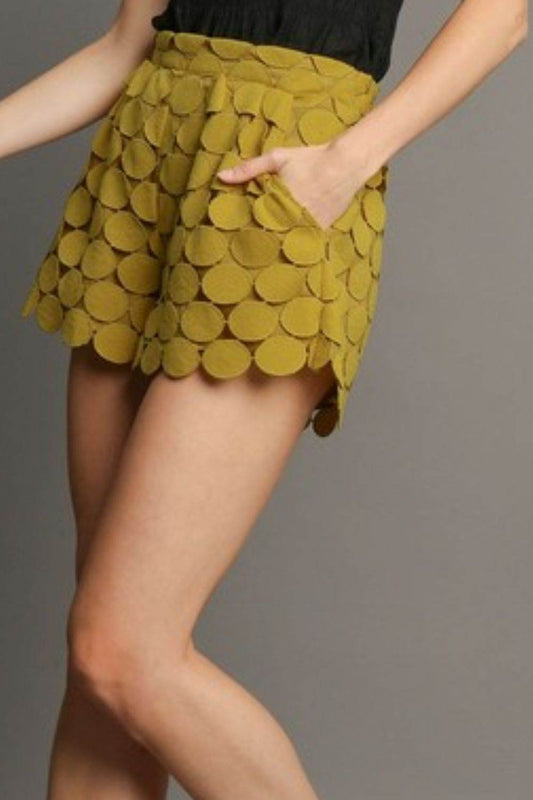 Umgee Full Size Polka Dot Lace Shorts Plus Size - Shop Style & More | Fresh Looks, Everyday Deals & Free Shipping