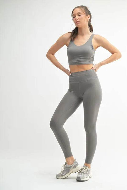MONO B Venice Cloud Light Contour High-Waisted Leggings - Shop Style & More | Fresh Looks, Everyday Deals & Free Shipping
