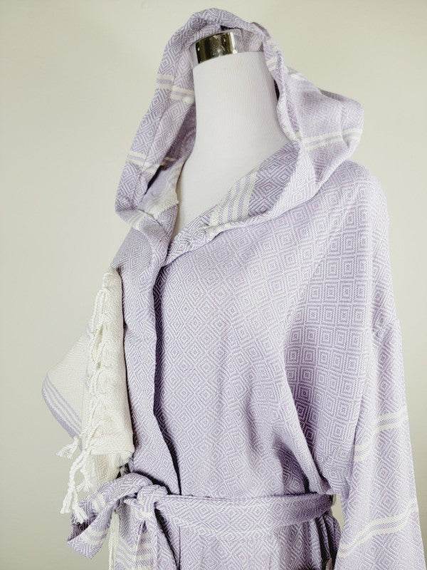 Unisex Robe, Beach or spa Robe with pockets - Lila - Shop Style & More | Fresh Looks, Everyday Deals & Free Shipping