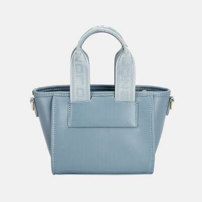 David Jones Small Handbag with Embossed Pattern Handles - Shop Style & More | Fresh Looks, Everyday Deals & Free Shipping