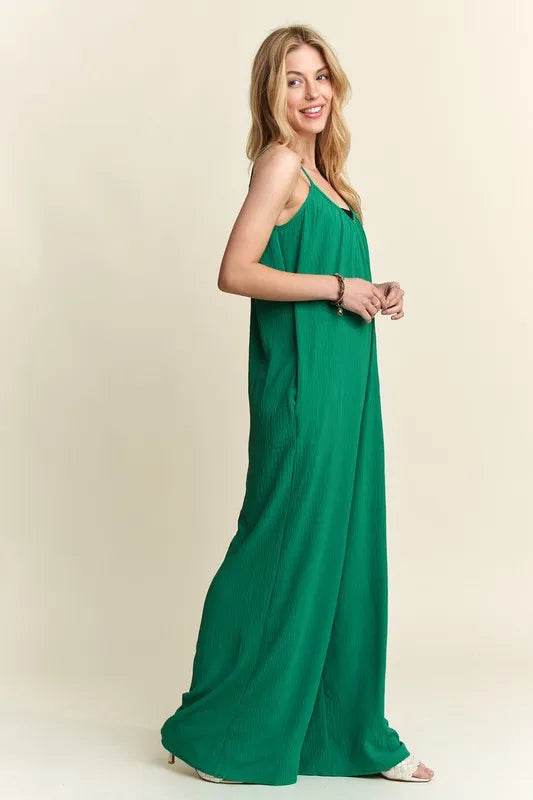 ADORA Wide Leg Casual Cami Jumpsuit - Shop Style & More | Fresh Looks, Everyday Deals & Free Shipping