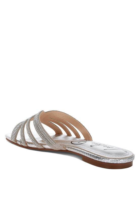 Dindy Rhinestone Cut Out Flats - Shop Style & More | Fresh Looks, Everyday Deals & Free Shipping
