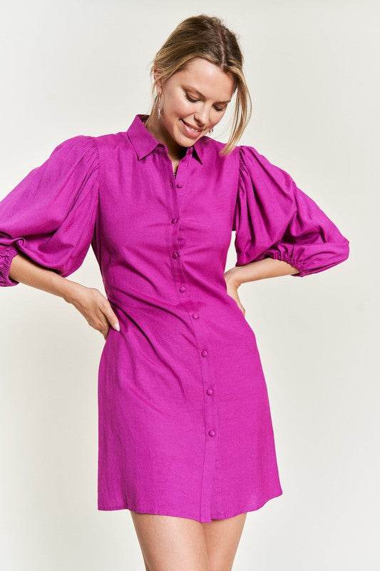 Half sleeve belted dress - Shop Style & More | Fresh Looks, Everyday Deals & Free Shipping