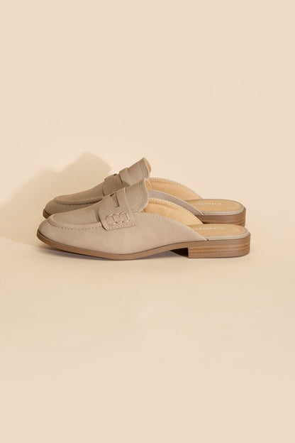 PERKS-S Flat Mules Sandals