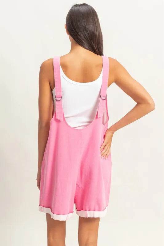 HYFVE V-Neck Pocket Detail Romper - Shop Style & More | Fresh Looks, Everyday Deals & Free Shipping