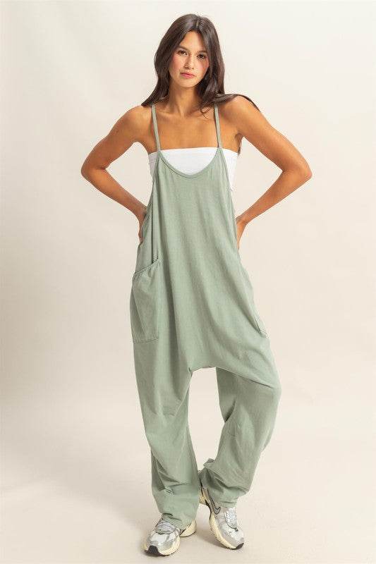 HYFVE Relaxed Fit Mineral Washed Overalls with Pockets - Shop Style & More | Fresh Looks, Everyday Deals & Free Shipping
