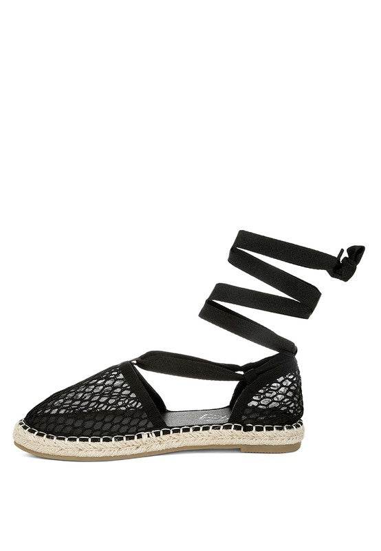 Sonara Mesh Flat Espadrille Sandals - Shop Style & More | Fresh Looks, Everyday Deals & Free Shipping