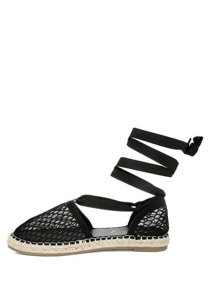 Sonara Mesh Flat Espadrille Sandals - Shop Style & More | Fresh Looks, Everyday Deals & Free Shipping