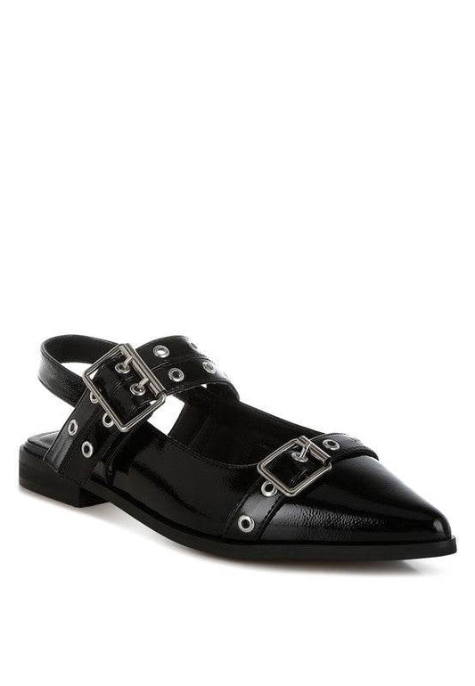 Betula Eyelets & Buckle Detail Flats - Shop Style & More | Fresh Looks, Everyday Deals & Free Shipping