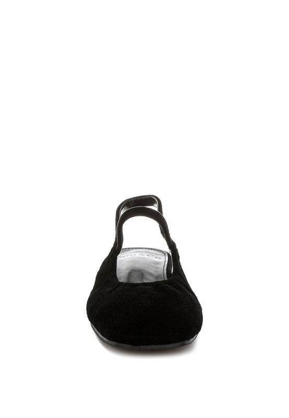 Bounzi Soft Suede Leather Slingback Sandals - Shop Style & More | Fresh Looks, Everyday Deals & Free Shipping
