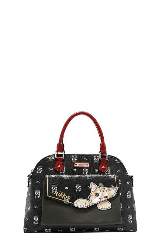 Nicole Lee USA Eco-Leather Cat Dome Bag - Shop Style & More | Fresh Looks, Everyday Deals & Free Shipping