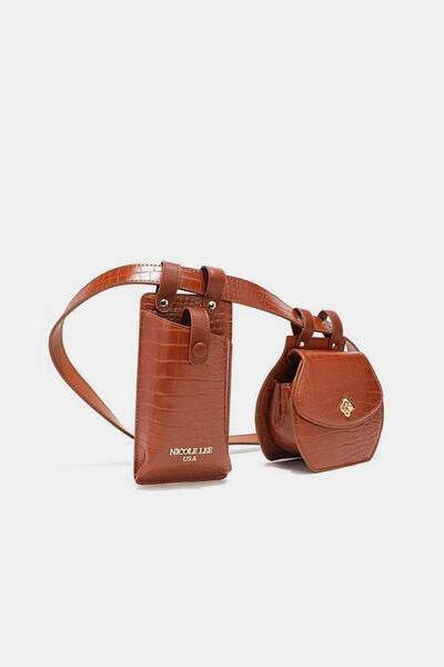Nicole Lee USA 2 Piece Texture Belt Bag - Shop Style & More | Fresh Looks, Everyday Deals & Free Shipping