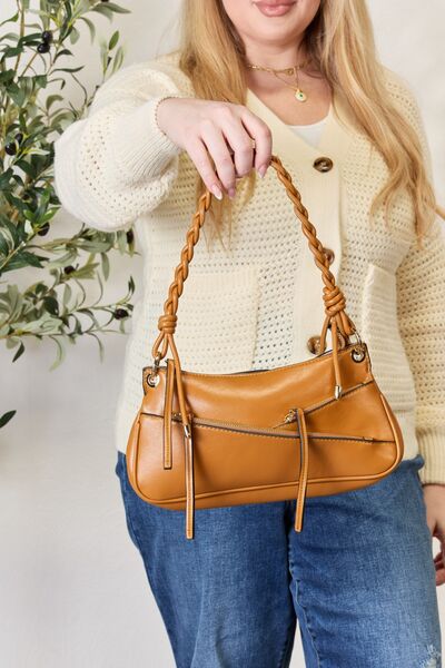 SHOMICO Braided Strap Shoulder Bag Bags