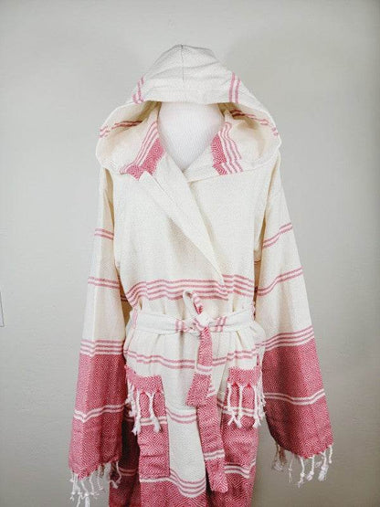 Unisex Robe, Beach or spa Robe with pockets - Red - Shop Style & More | Fresh Looks, Everyday Deals & Free Shipping